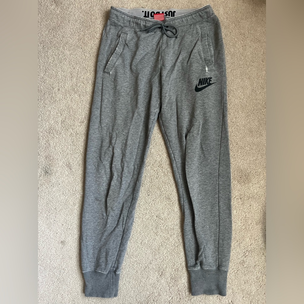 Nike Gray Womens Sweatpants